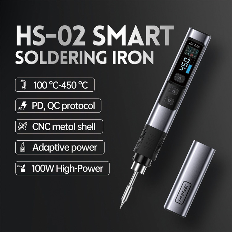 FNIRSI HS-02B Portable Soldering Iron