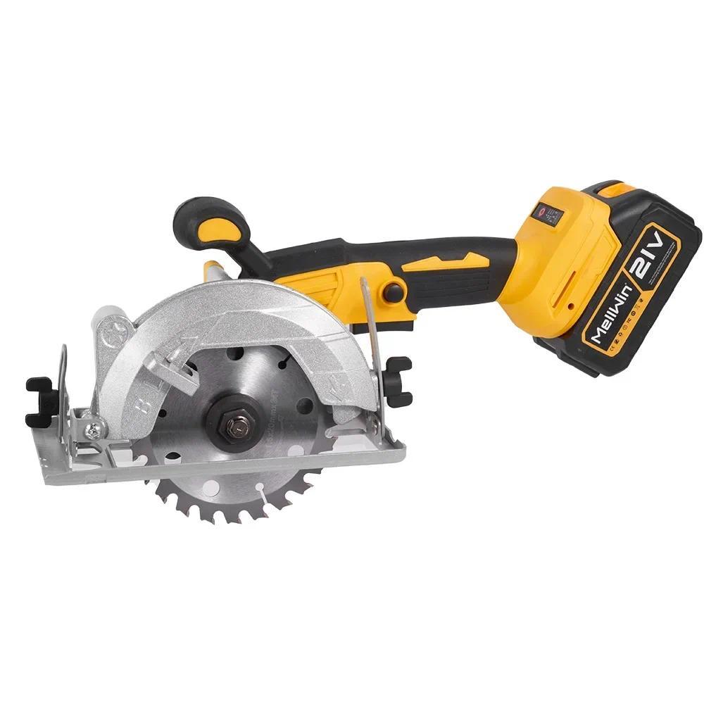 125MM 5 Inch Brushless Electric Circular Saw Cordless Multifunction Saw Woodworking Power Tool For M