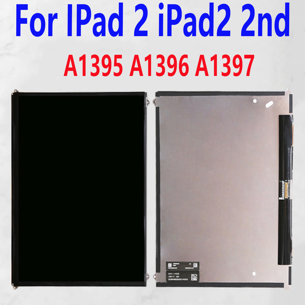 For IPad 2 iPad2 2nd A1395 A1396 A1397  quality LCD Display Touch Screen Digitizer Assembly Front Gl