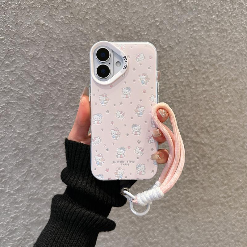 Case Vivo+Tali Silikon untuk Cewek Y01/Y02/Y02S/Y03/Y04/Y12/Y15A/Y16/Y17/Y18/Y20/Y21/Y22/Y27/Y28/Y29