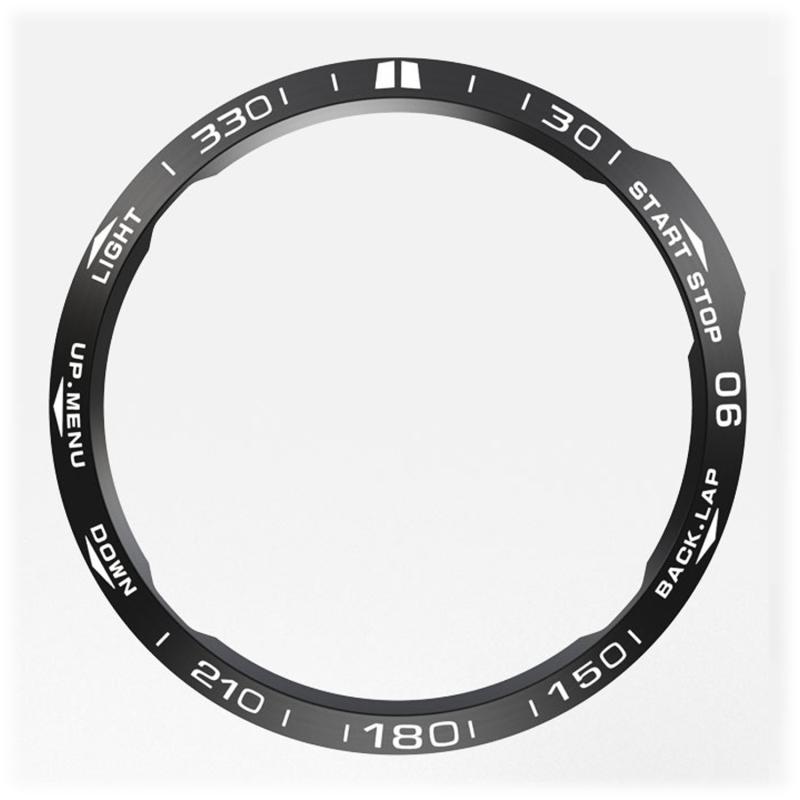 For Garmin Fenix6 Fenix 6X Wat Fenix6X Pro Stainless Steel Scale Ring Bezel al Metal Protective Cove