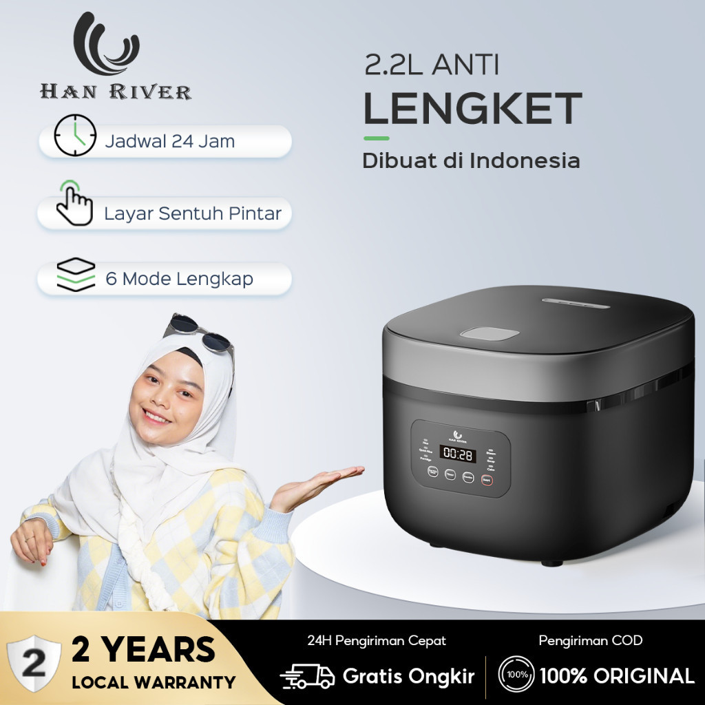 Magicom besar digital 2.2 liter / Magicom digital Han river 2.2 L / Rice Cooker 2.2L Han river Magic
