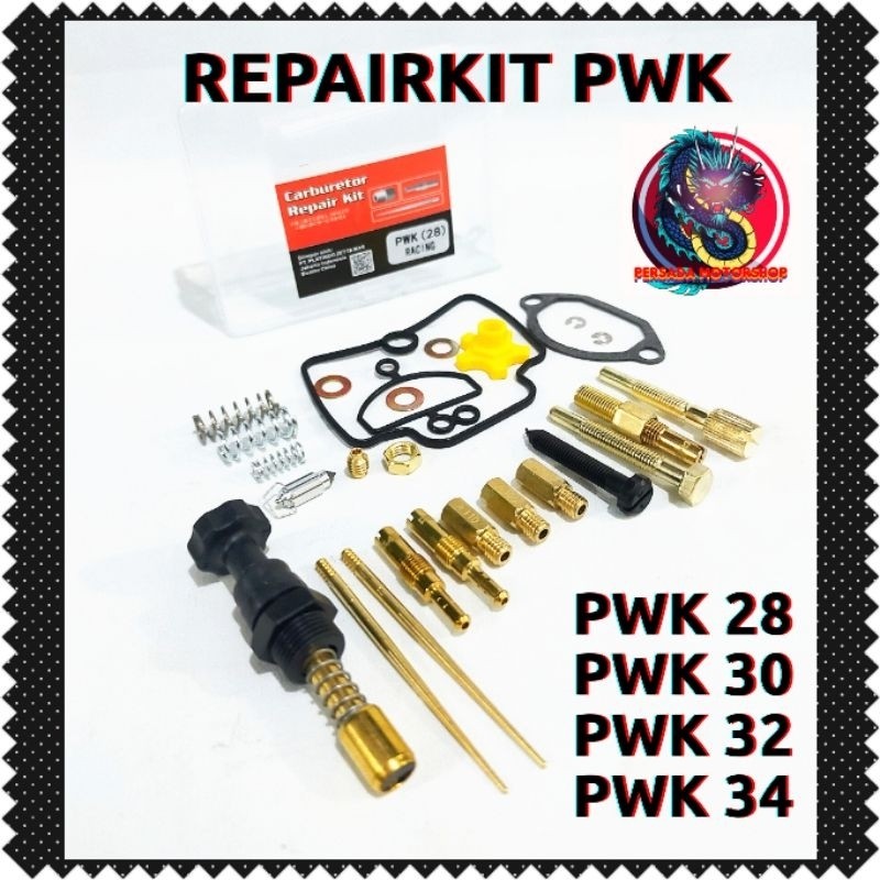 ALIANSHOP REPAIRKIT REPAIR KIT ISI KARBURATOR KARBU PWK 28 / PWK 30 / PWK 32 / PWK 34 1 SET