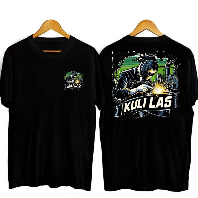 KAOS KULI LAS SABLON DTF// KAOS TUKANG LAS