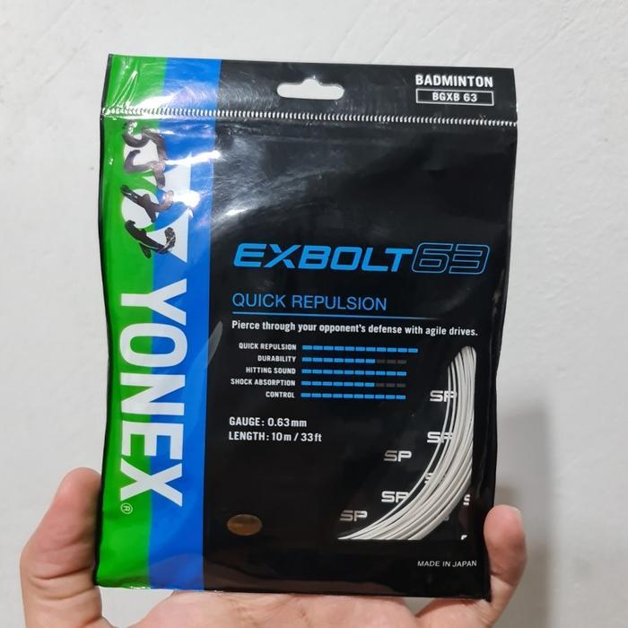 SENAR BADMINTON RAKET YONEX EXBOLT 63 ASLI