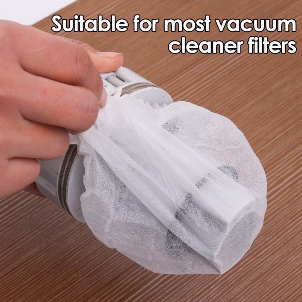 100PCS Non-wovens Vacuum Cleaner Filter Mesh Durable Dust-proof Dust Collection Filter sposables Mes