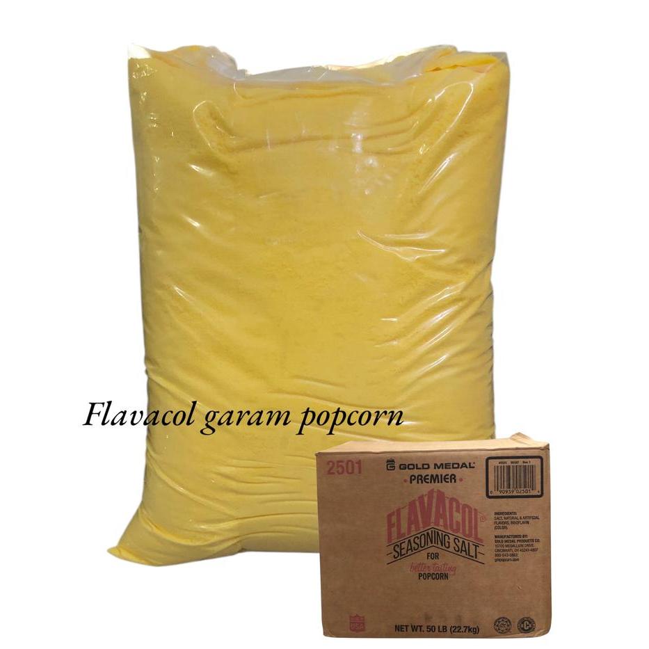 Flavacol Garam Rahasia Popcorn di Bioskop Bioskop Flavacol 500g Flavacol 1 Kg - 1 kg