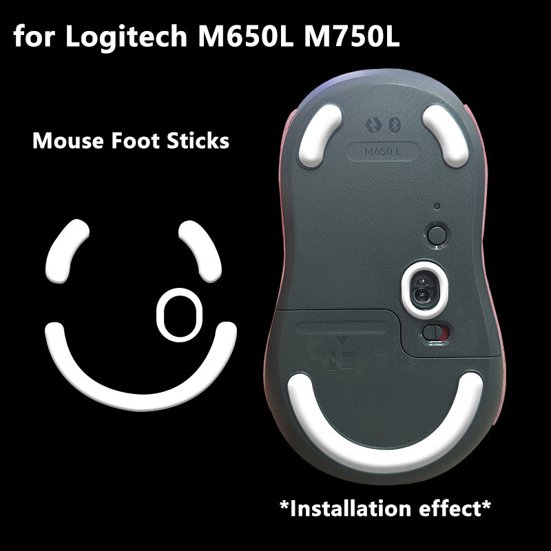 Mouse Foot Sticker Skates For  M650L/M750L For M590/M585 Wireless Bluetooth Gaming Mice Laptop Compu