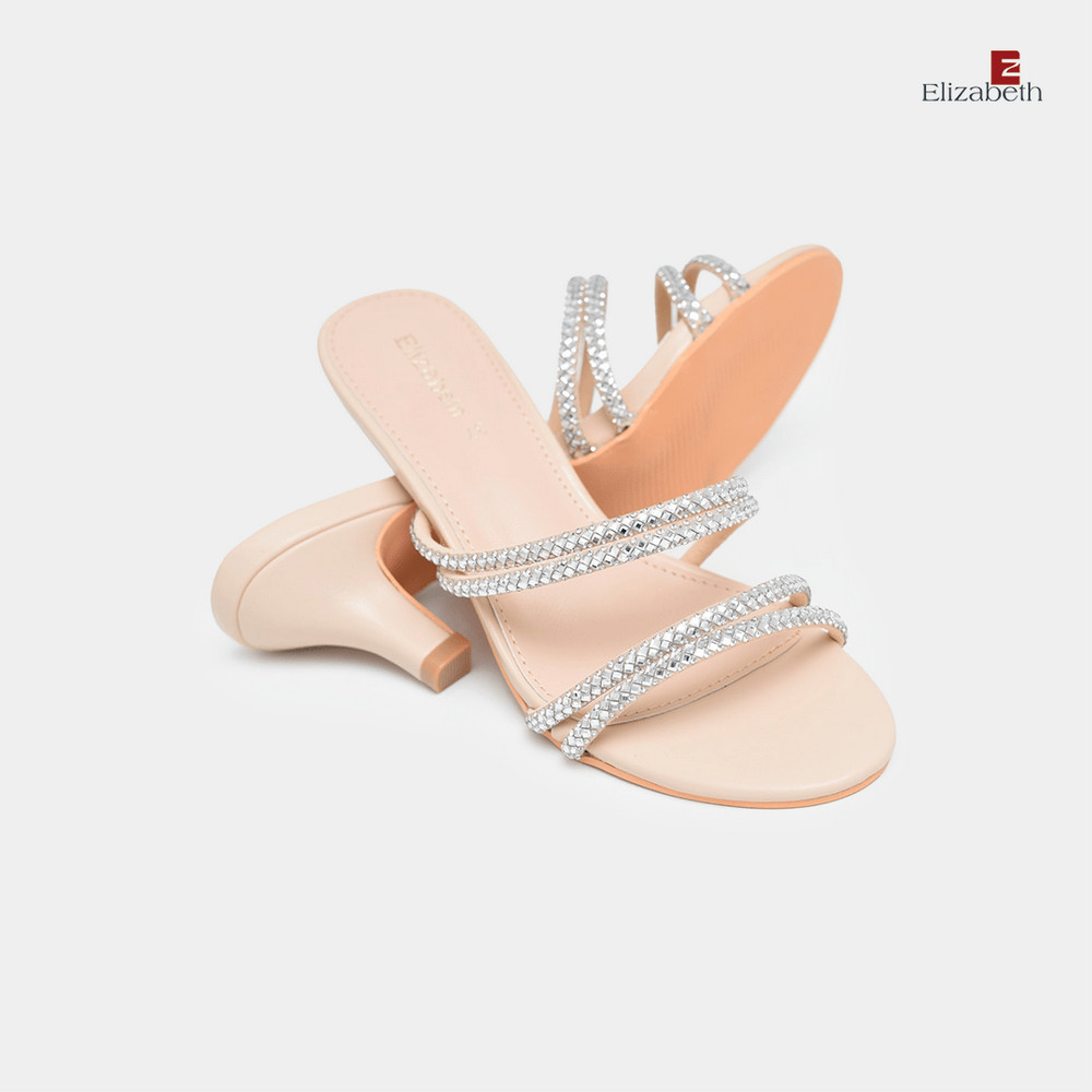 (Wajib tanya stok) ELIZABETH Shoes Shoes  Stacked Heels 0400-0554