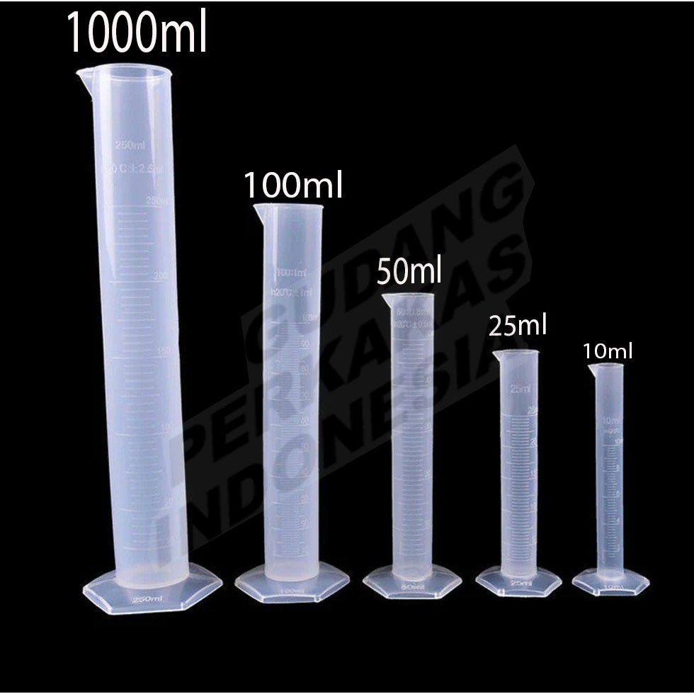 Gelas Ukur Gelas Takar Plastik Tebal Measuring Cup Plastik Multifungsi