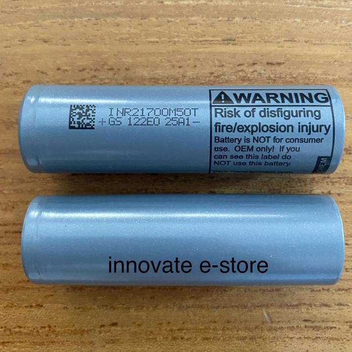 Baterai batre battery cell 21700 LG CHEM 5000mah original