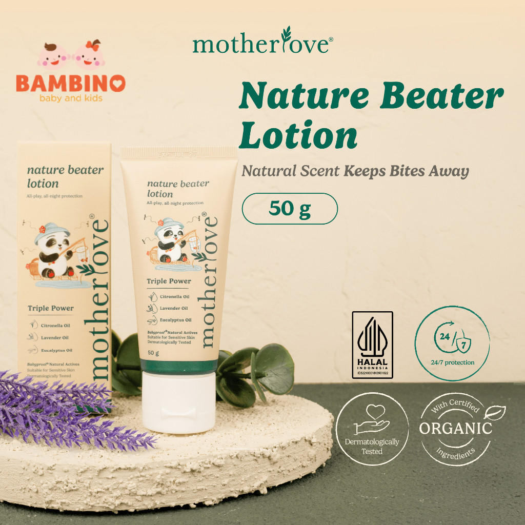 Motherlove Nature Beater Lotion / Lotion Anti Nyamuk Bayi & Anak
