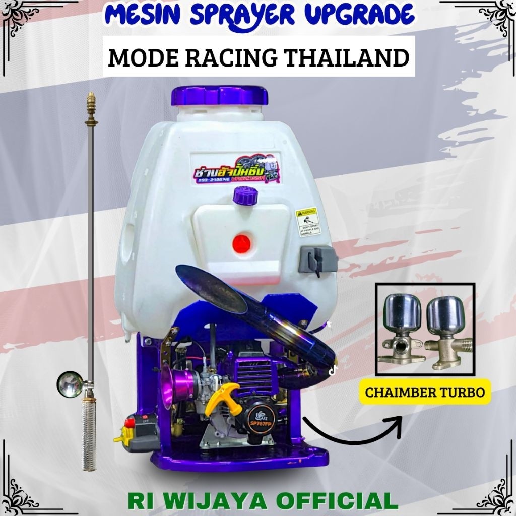SPRAYER MESIN 2 TAK MODIFIKASI THAILAND / MESIN SEMPROT THAILAND / SPRAYER MESIN THAILAND / MESIN SP