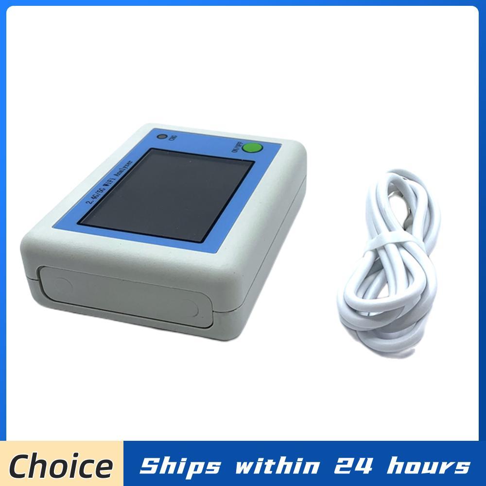 Dual Band 2.4G/5G Signal Usage Analyzer 600mAh Battery Wireless Network Scanner 2.4inch TFT splay Sc