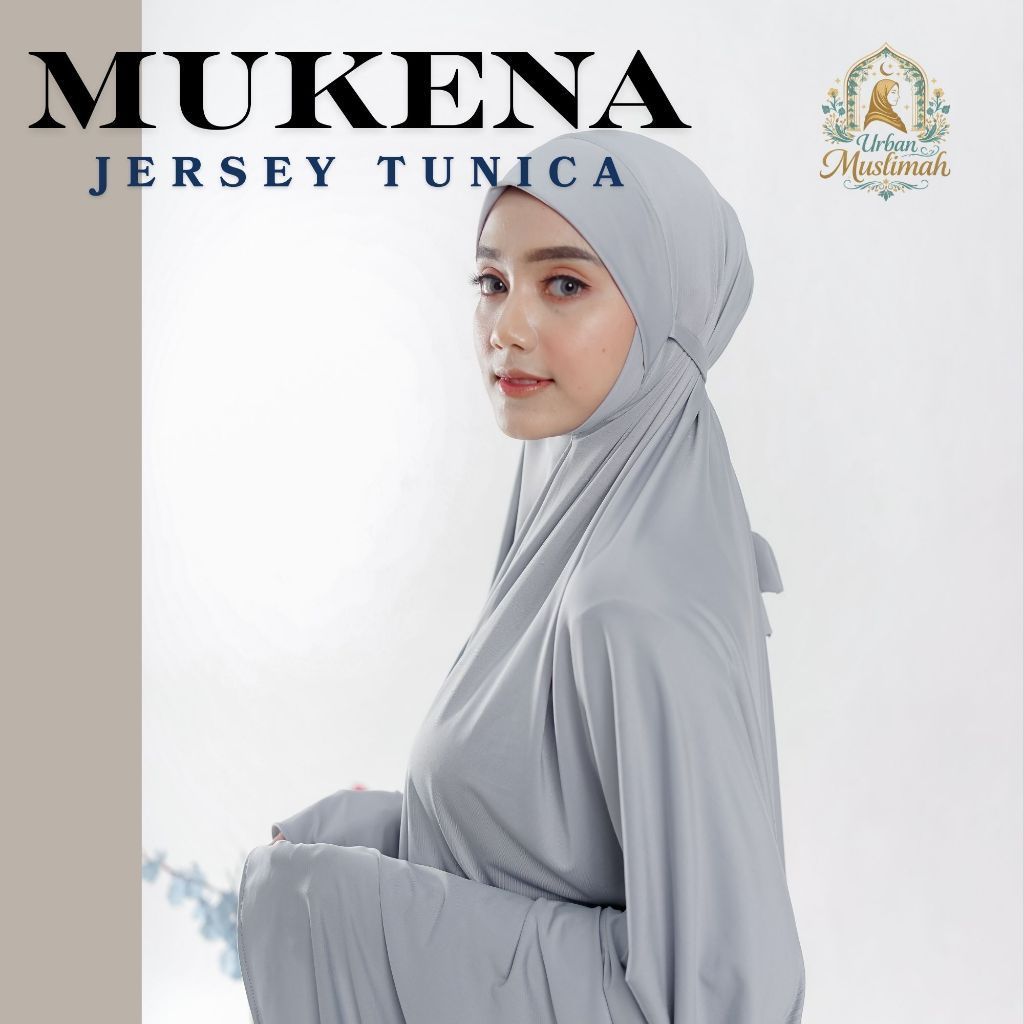 Mukena Dewasa Jumbo Jersey Malaysia Premium – Adem Halus Berkualitas