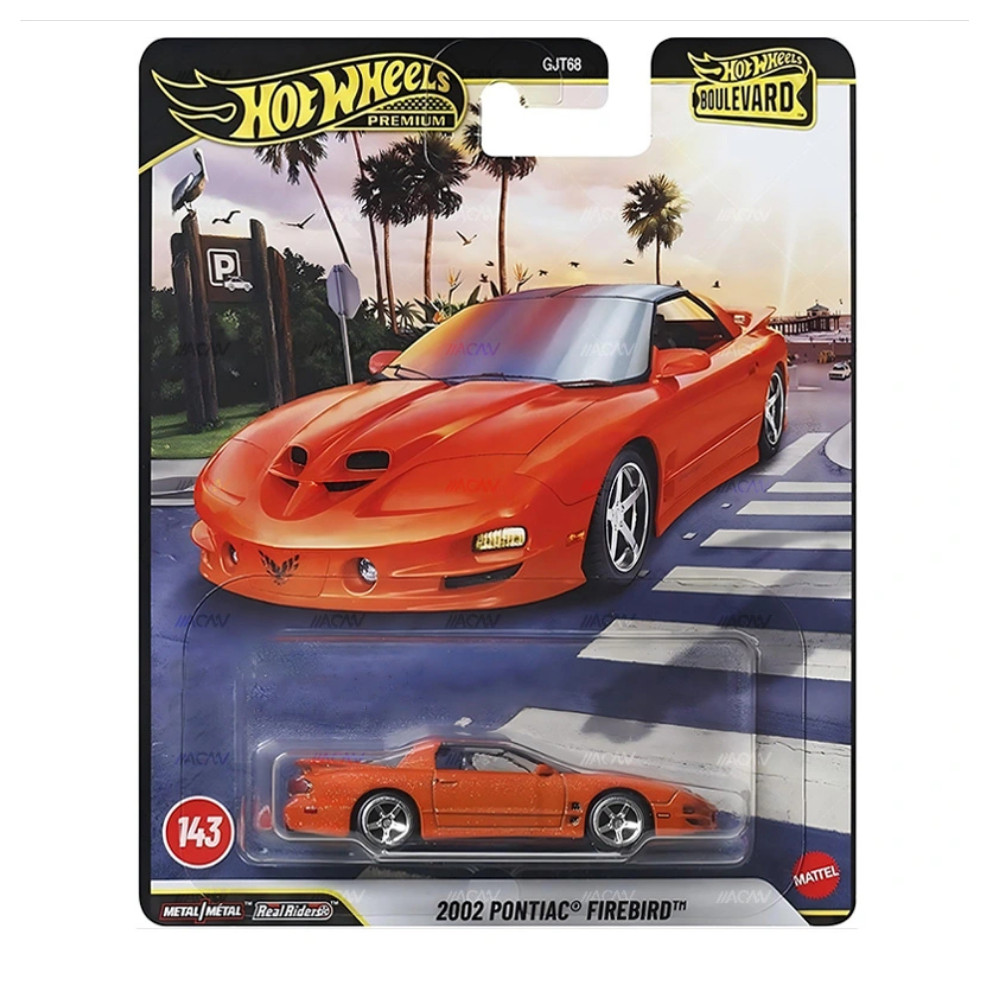JHW17 | Hot Wheels Premium Boulevard 2002 Pontiac Firebird