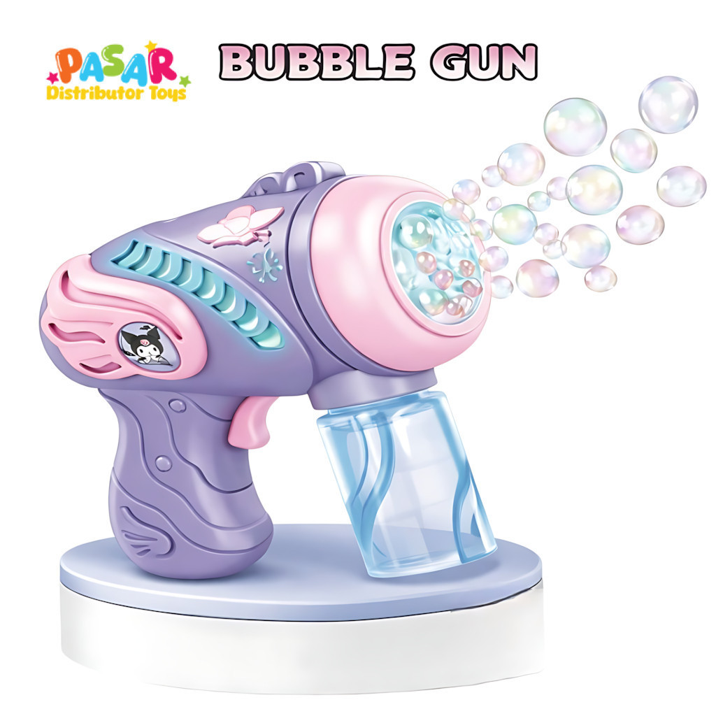 Mainan Anak KULOMI BUBBLE GUN BTC-1215/ BTC-1216 UNICORN BUBBLE GUN Mainan Bubble Shooter Gun Anak