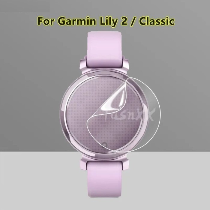 Anti Gores Garmin Lily 2 Classic Hydrogel Smartwatch Screen Protector