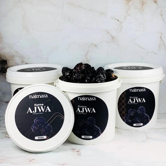 Kurma Ajwa Ember 850 gram - Kurma Ajwa Madinah - Kurma Ajwa Premium - Ajwa Ember