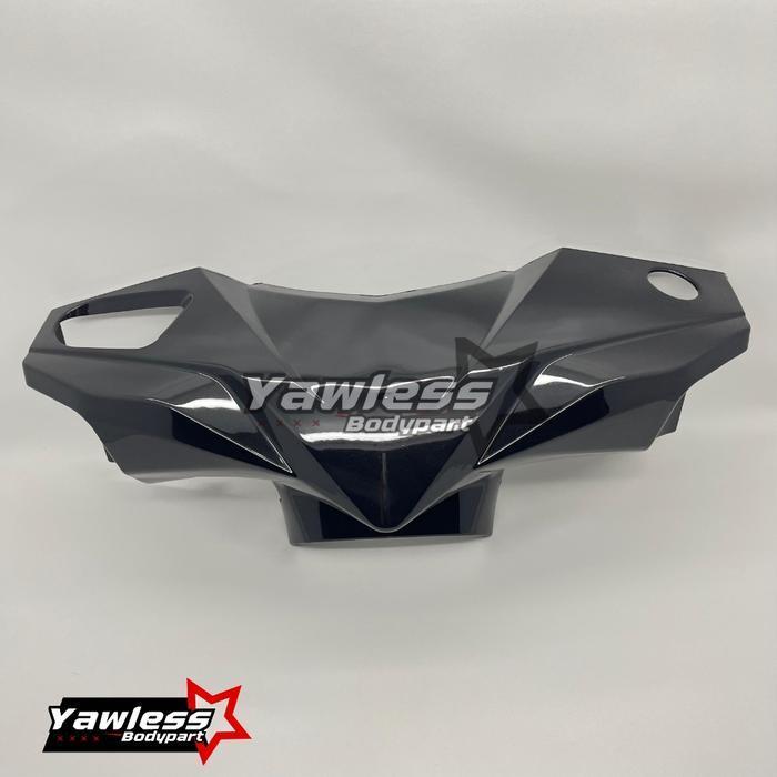 Batok Beat Fi 2013 - 2016 Depan Belakang warna Hitam + mika speedometer beat fi - Depan Hitam 2013 -