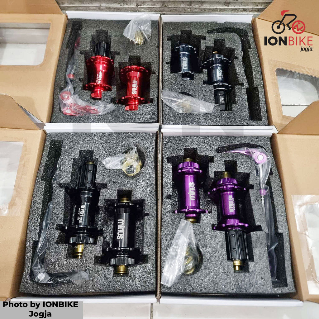 Hub Freehub MINUS R701 by XLR8 24 Hole 4in1 Ratchet 60T Discbrake Centerlock - Free Hub QR TA 12x100