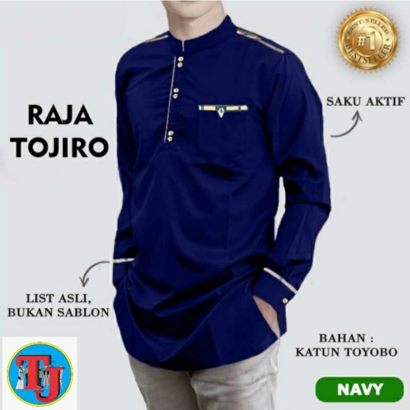 PROMO TJ BAJU ATASAN MUSLIM KOKO QURTA RAJA TOJIRO