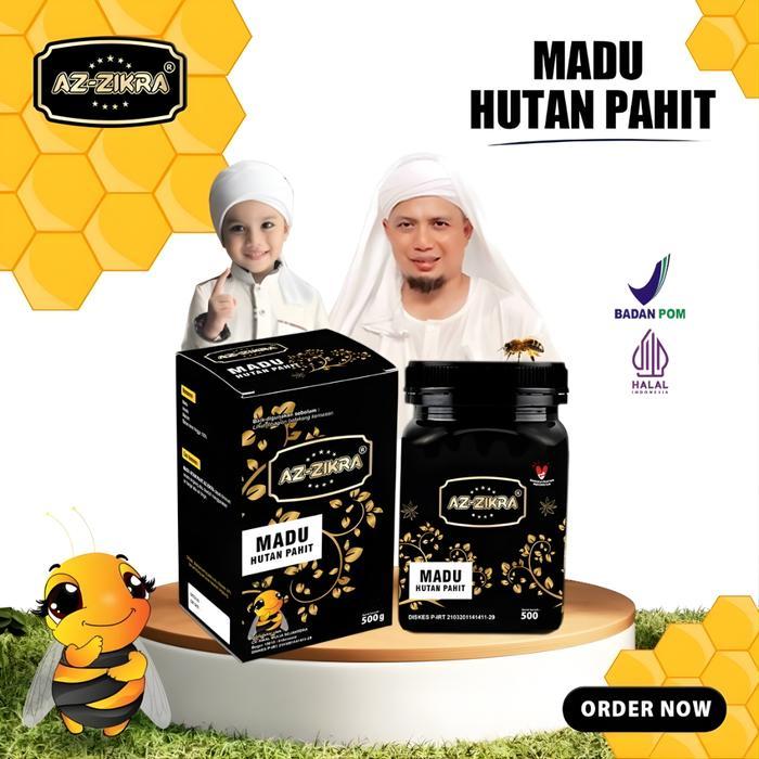 Madu Az-Zikra Hutan Hitam Pahit | Zikra Hitam Pahit HUTAN 500 gr
