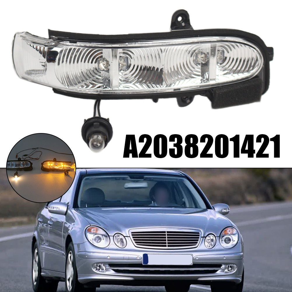 Lampu Indikator Spion Mobil Lampu Sein Untuk Mercedes-Benz W211 S211 W463 2002-2006 A2038201421 A203
