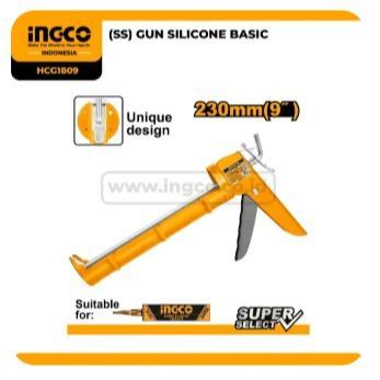 (Hands Tools) HCG1809 GUN SILICONE BASIC INGCO