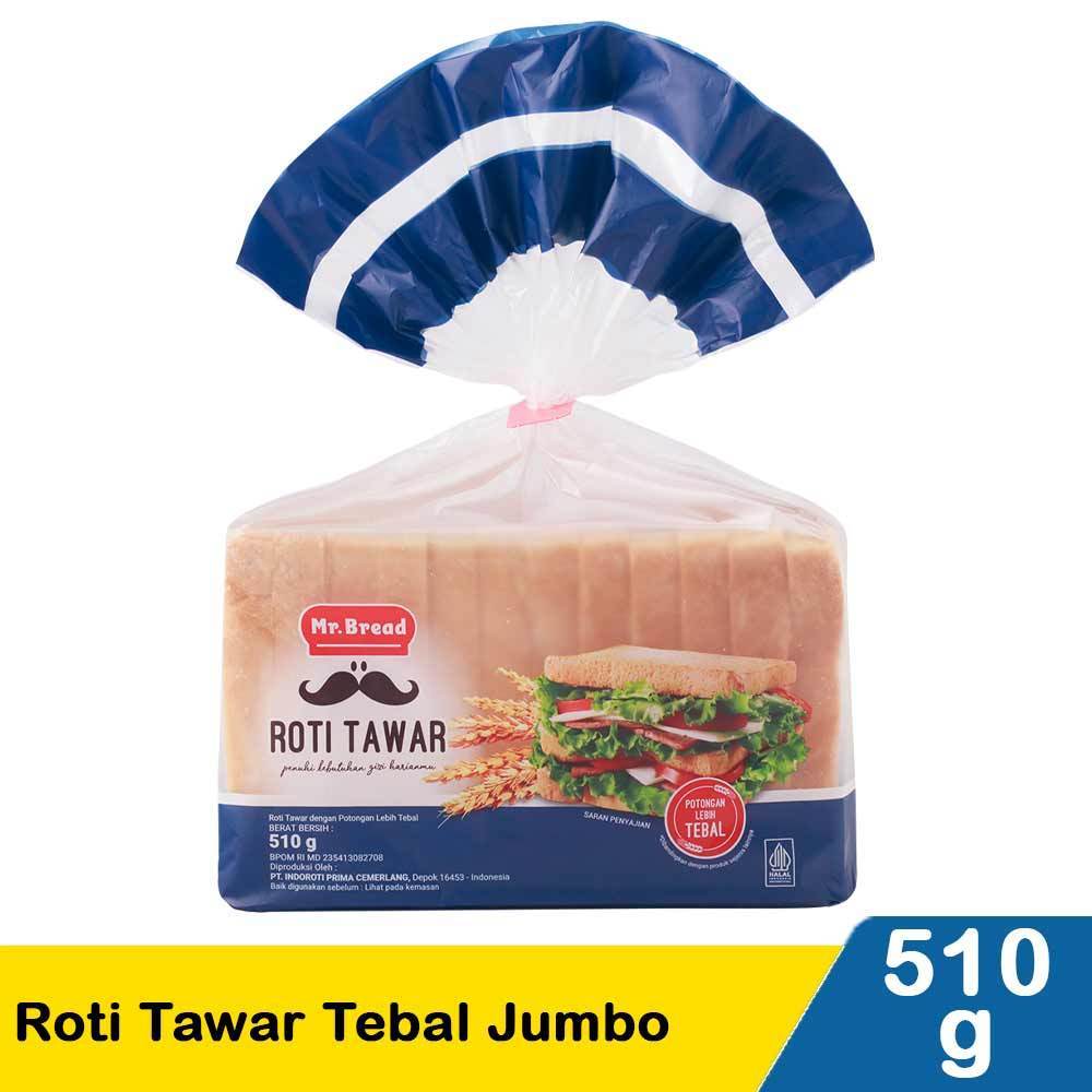 Mr.Bread Roti Tawar Tebal Jumbo 510g - IDM