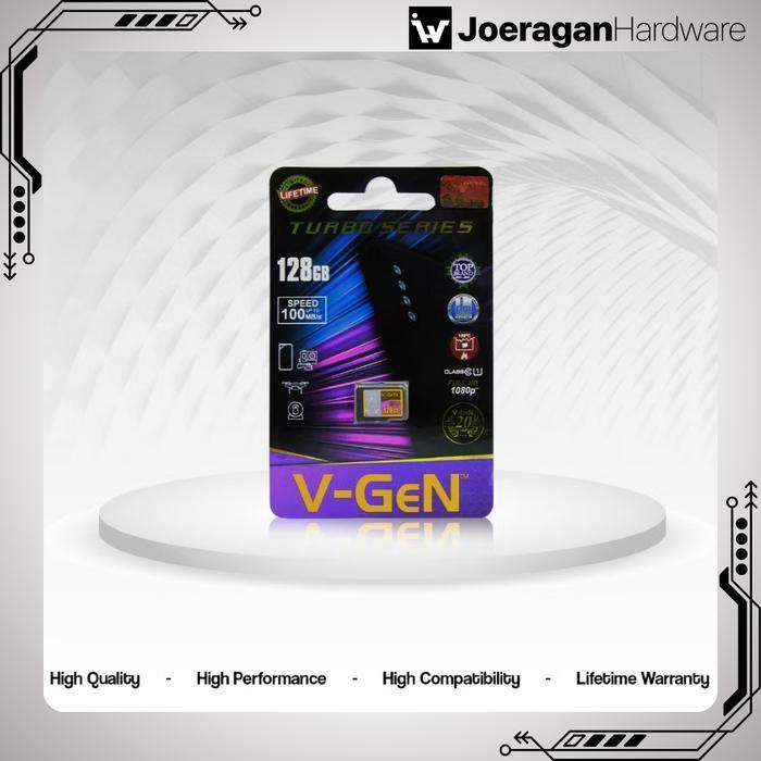 MicroSD 128gb Turbo V-GeN | Micro SD 128 gb vgen class 10 | Class10