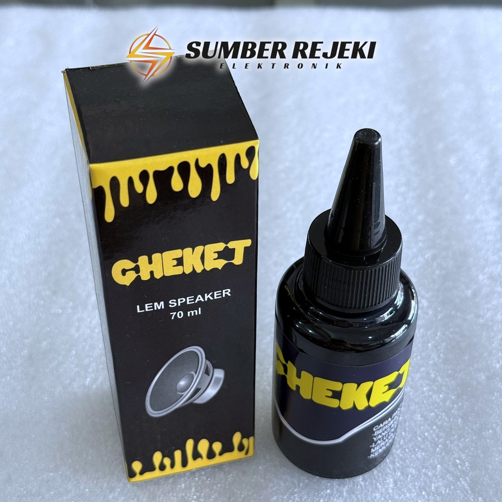 Lem Speaker Cheket Lem Speaker Warna Hitam