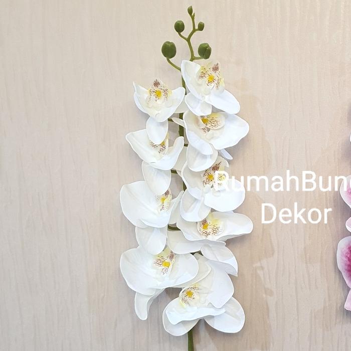 byhome Anggrek Latex Artificial Premium Murah - PUTIH A