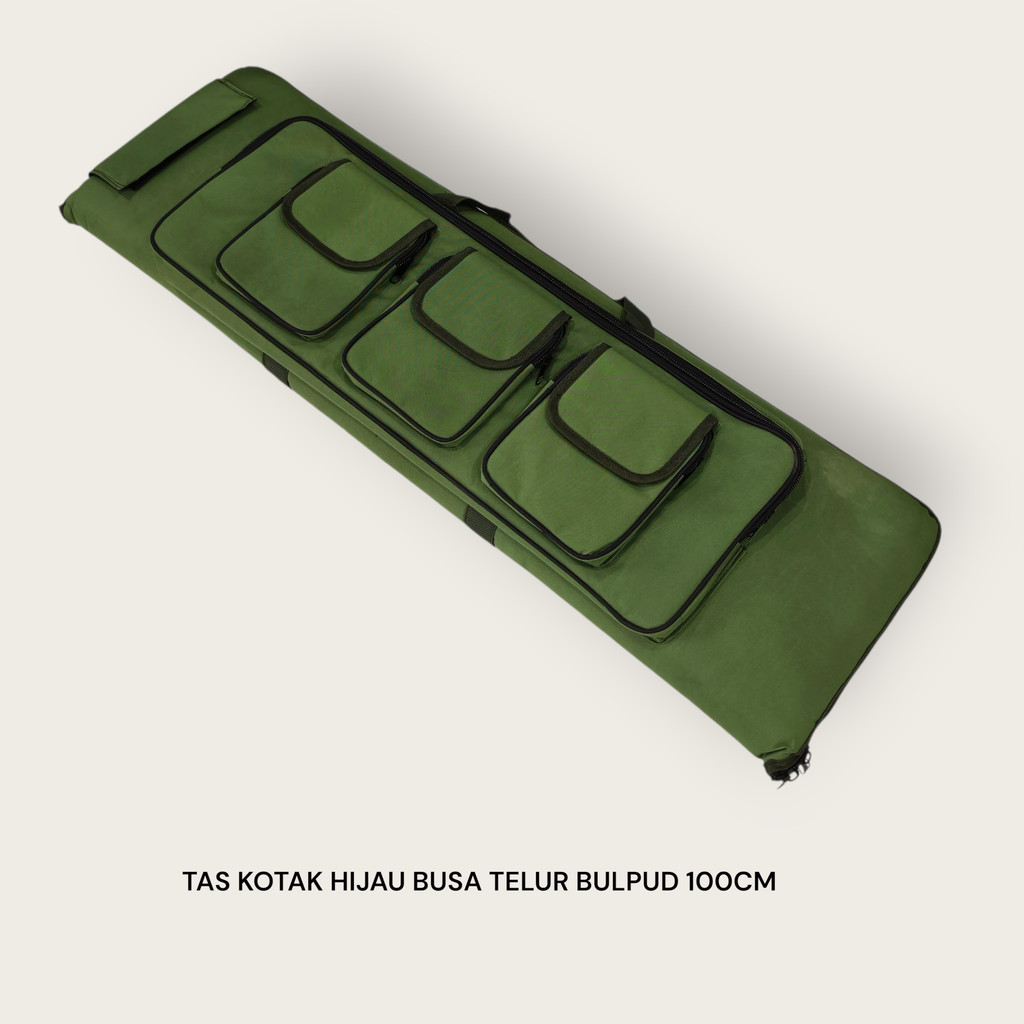 Tas Bulpub Kotak Hijau Busa Telor