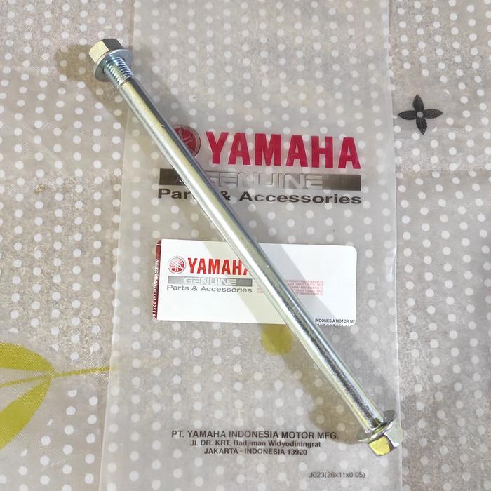 Mur baut as roda depan yamaha Jupiter Z Vega R F1ZR panjang .5Cm