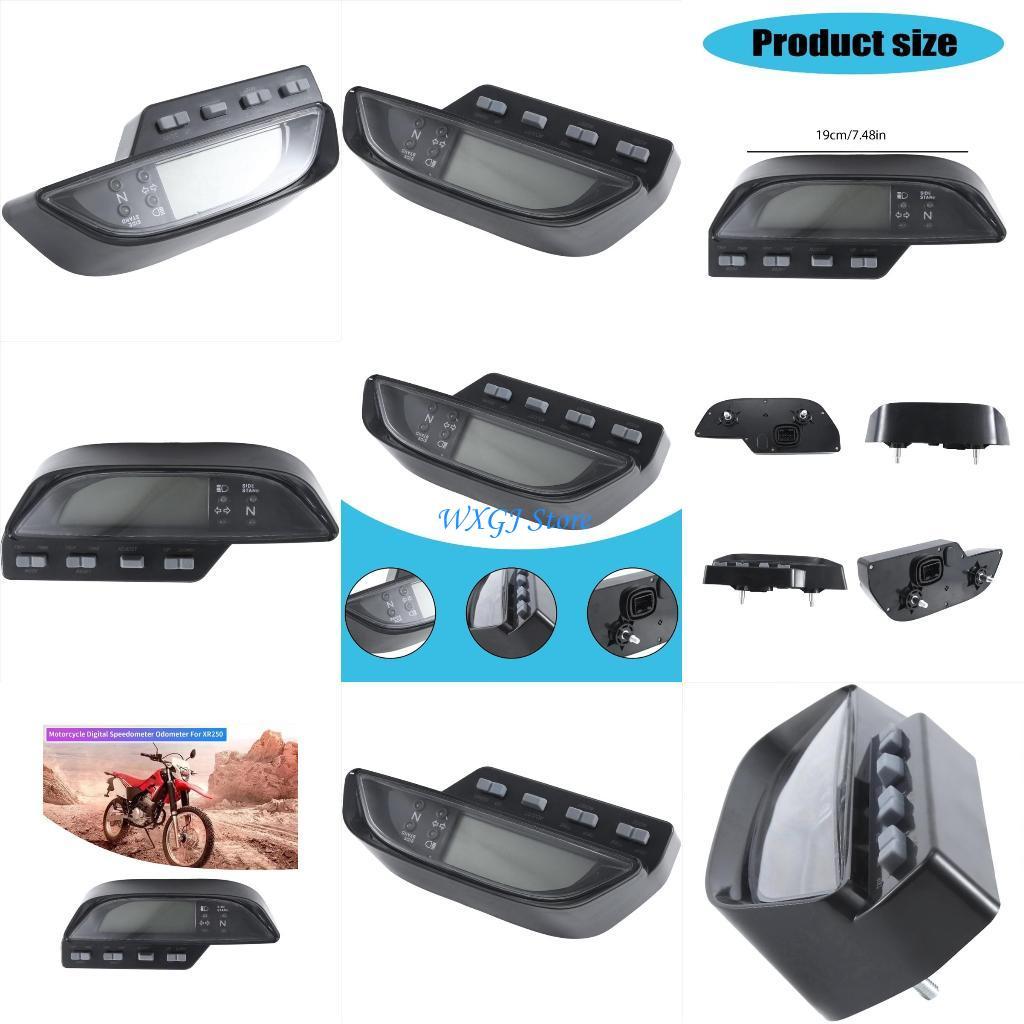37JE Motorbike Speedometer for XR250 Replace 16700hps602 Tachometer Odometer