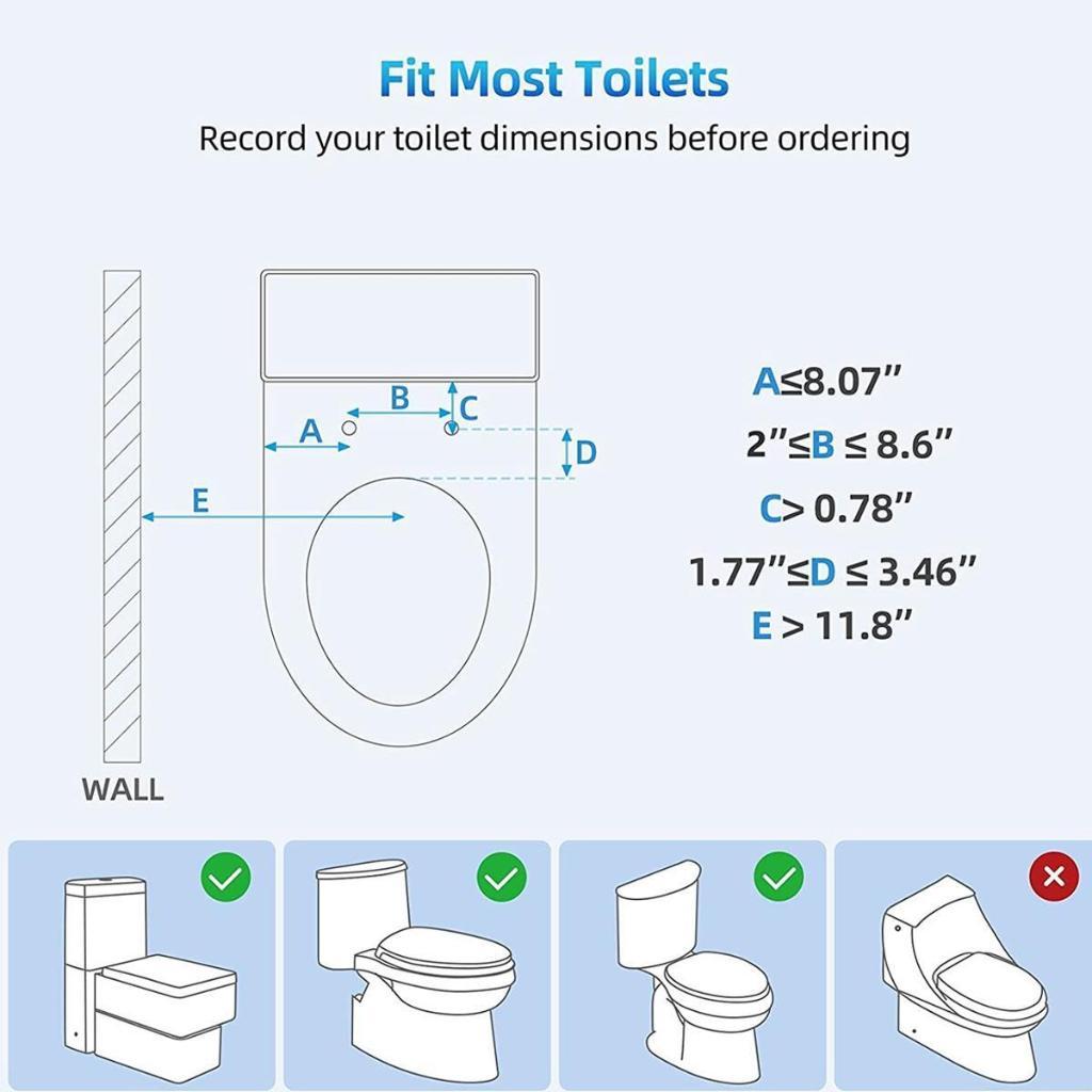 Bidet Sprayer Closet Toilet Duduk Otomatis | Semprotan Toilet Shower Otomatis | Sprayer Closet Toile
