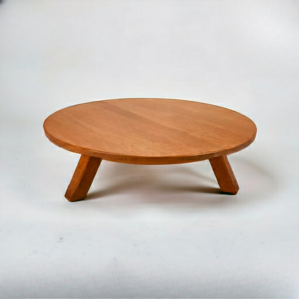 Meja lesehan bulat tamu meja lesehan kayu Meja tamu meja santai meja kopi coffee table