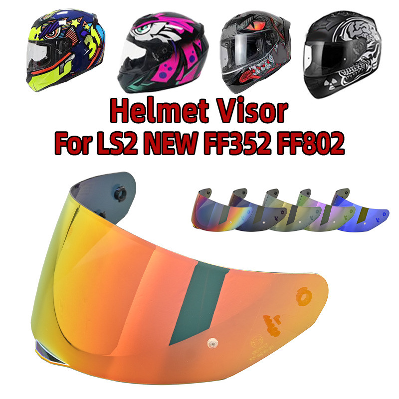 Helmet Visor for LS2 NEW FF352 FF802 Helmet Shield Lens Replacement High Durability & Optical Clarit