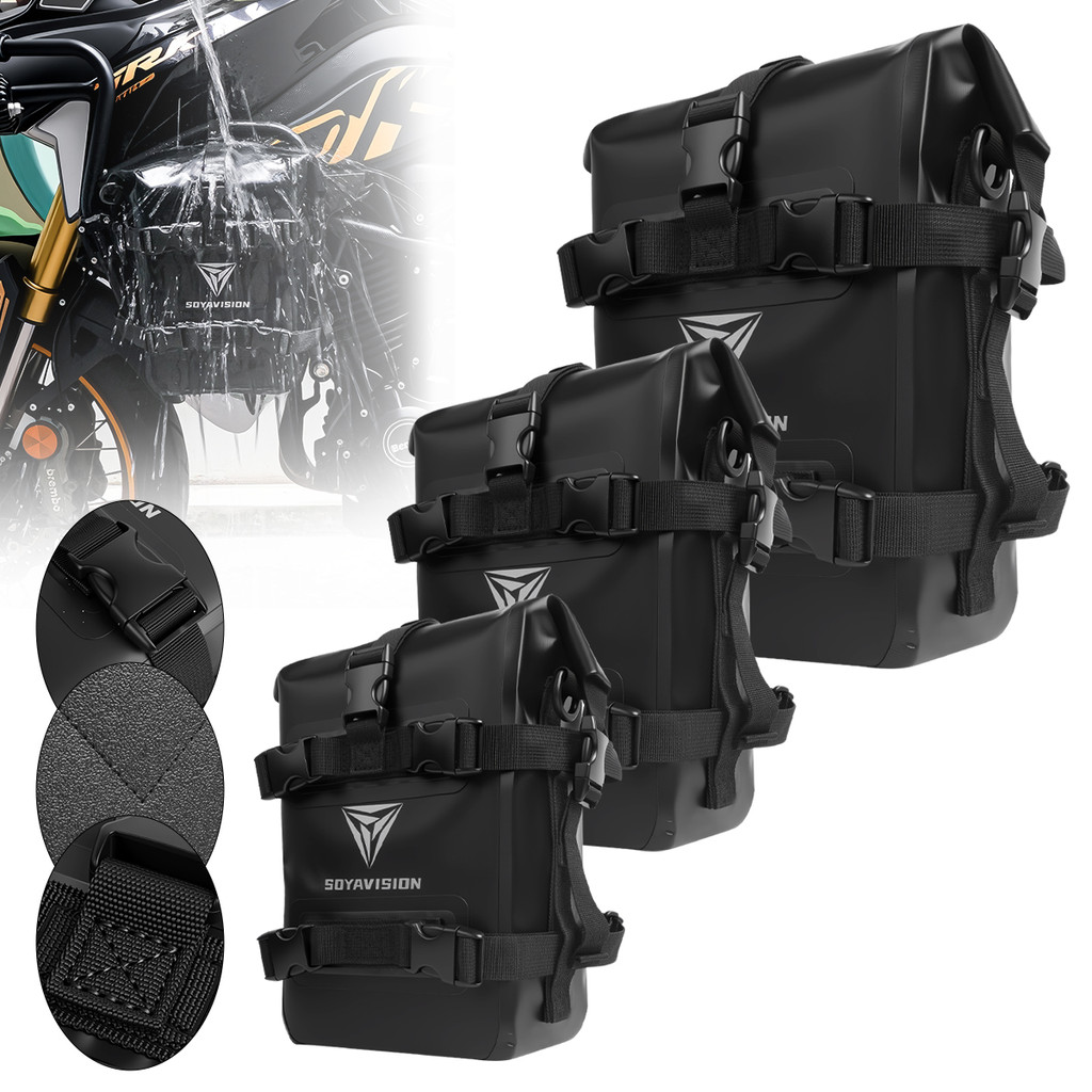 8L 10L 12L Waterproof Bumper Bag for Yamaha Tenere 700 Honda NC750X CB500X Motorcycle Side Frame Cra