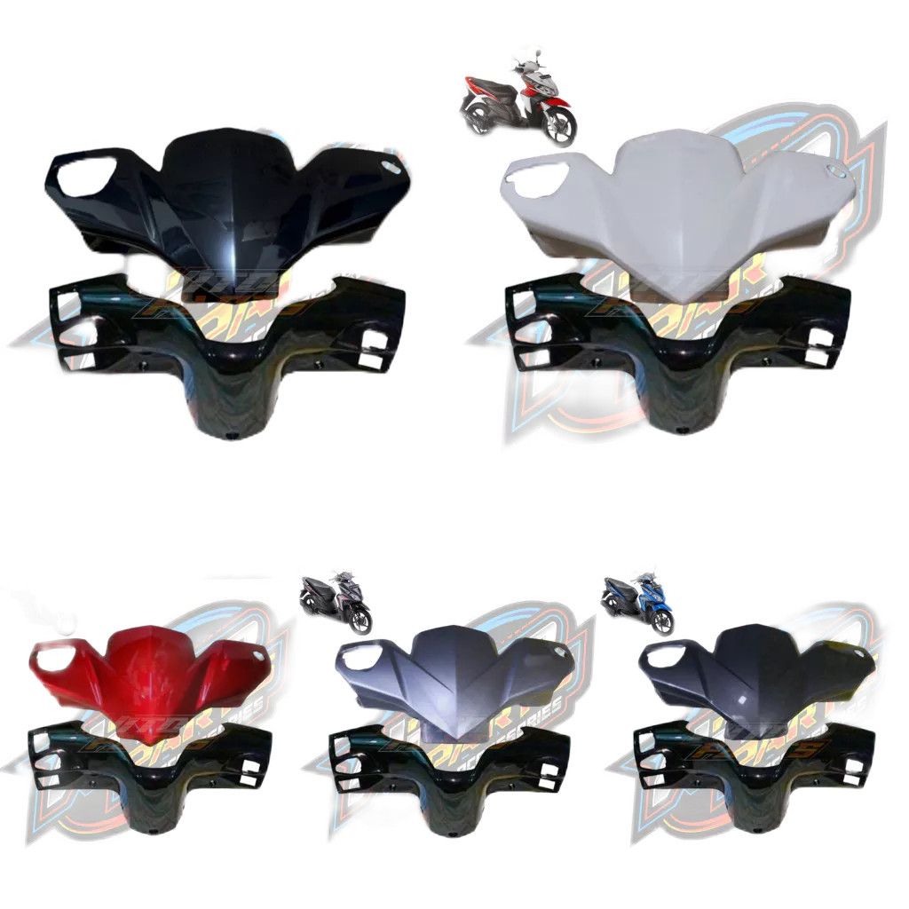 Batok Depan Belakang Vario Techno 110 Karbu Lama / Batok Kepala Depan Belakang Vario Techno 110 CBS 