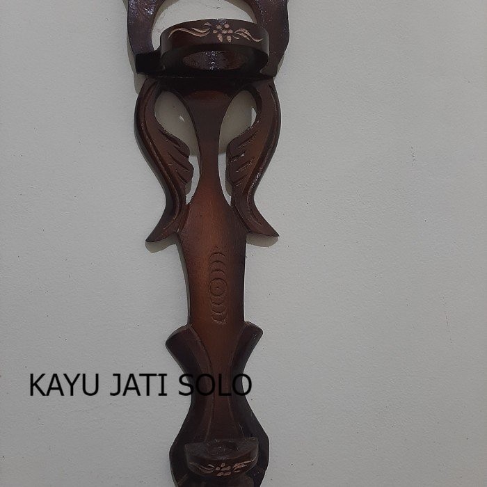 Blawong Tempel Gantung Dinding Tempat Keris KJS