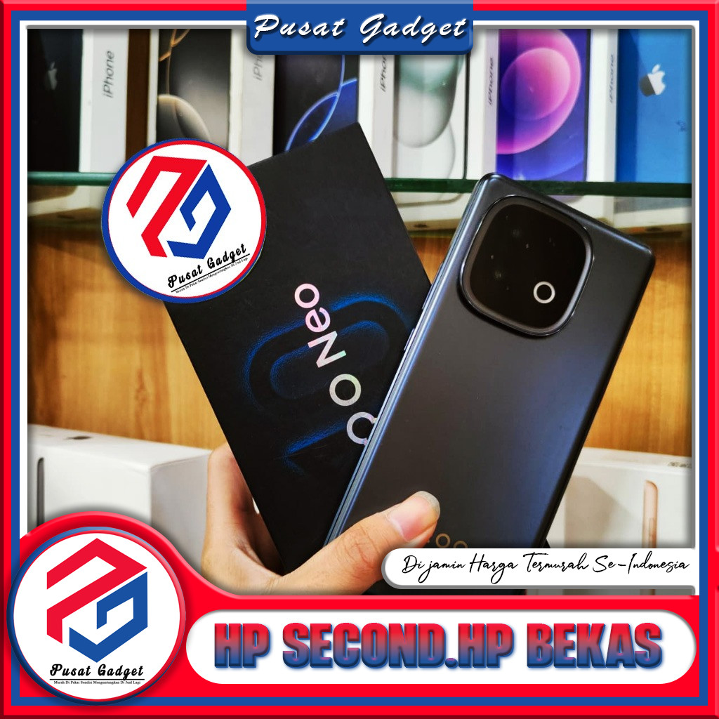 Vivo iQOO Neo 10 5G Ram 8/256GB | Ram 12/256GB | Ram 16/512GB Second Pusat Gadget