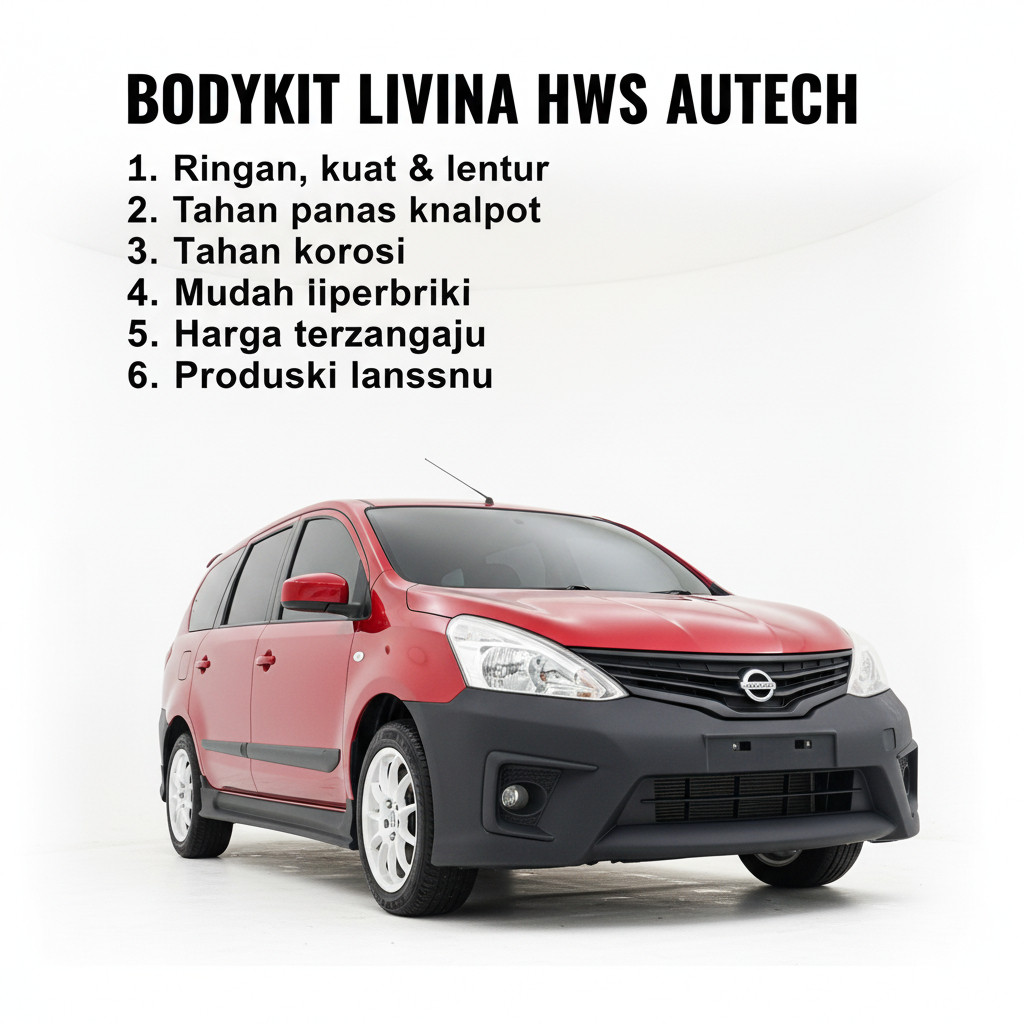 bodikit Bodykit Nissan Livina HWS autech 2013-2017 upgrade grand livina hws autech