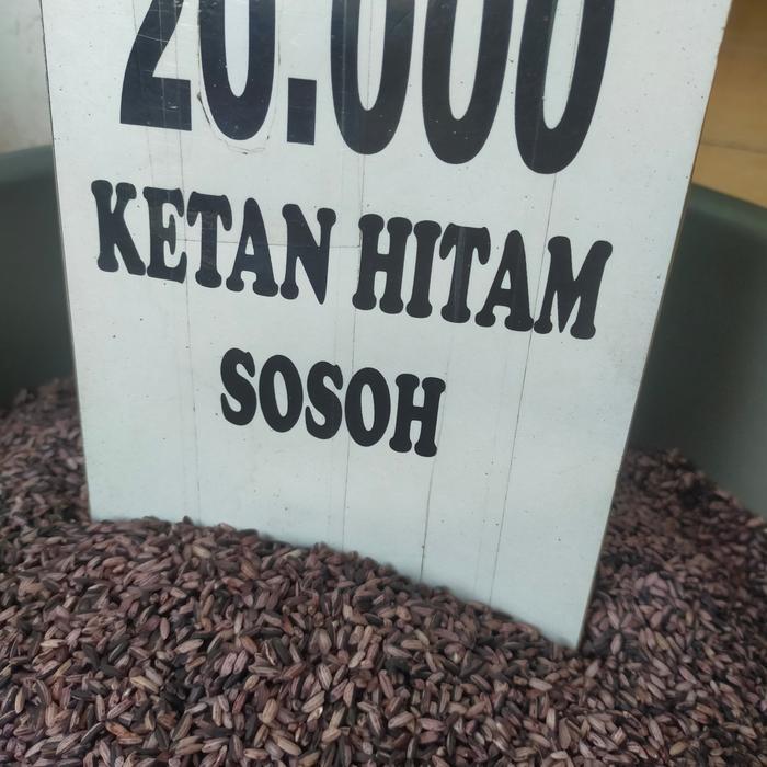 beras ketan hitam sosoh 1 liter