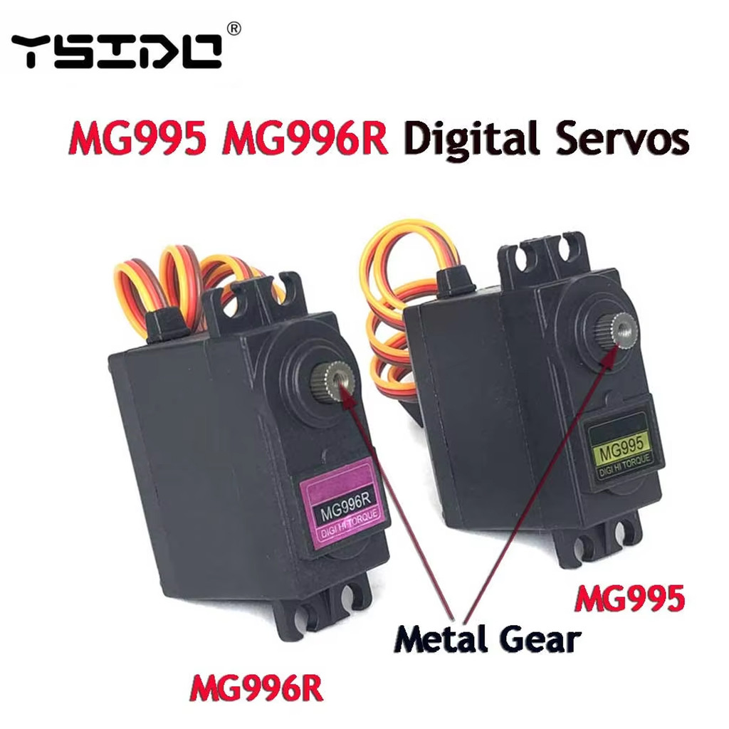 High Torque Digital Servos 13KG 15KG MG995 MG996R 4.8-7.2V All Metal Gear for JR Car RC Model Helico