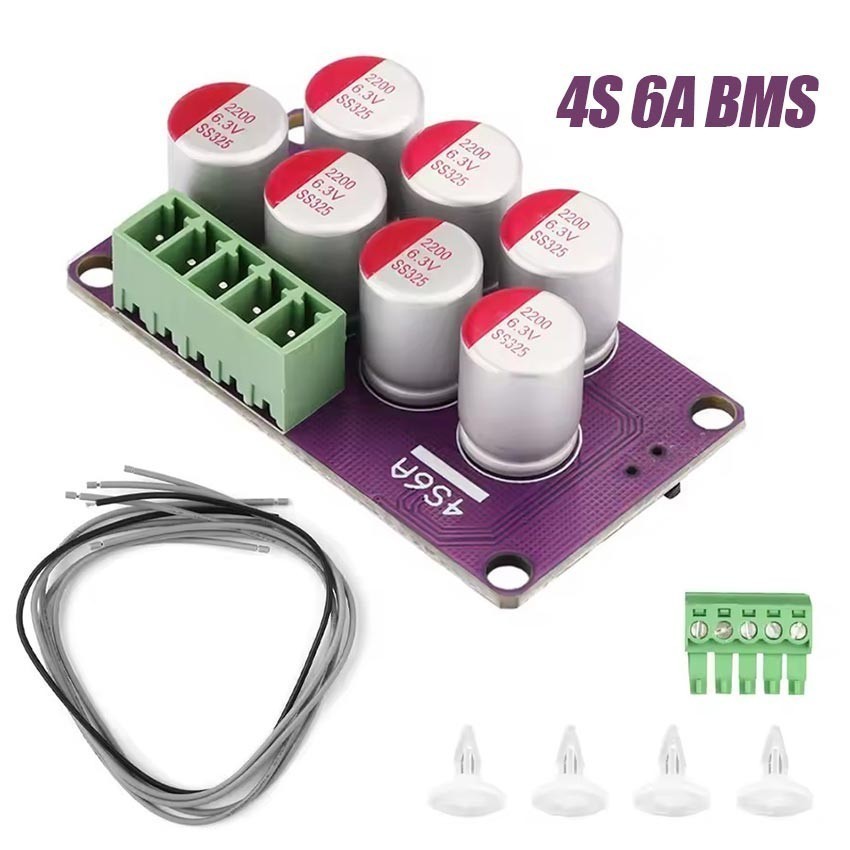 Active Balancer Lifepo4 6A 4s penyeimbang tegangan baterai litium lifepo4 / Penyeimbang Lithium Ion