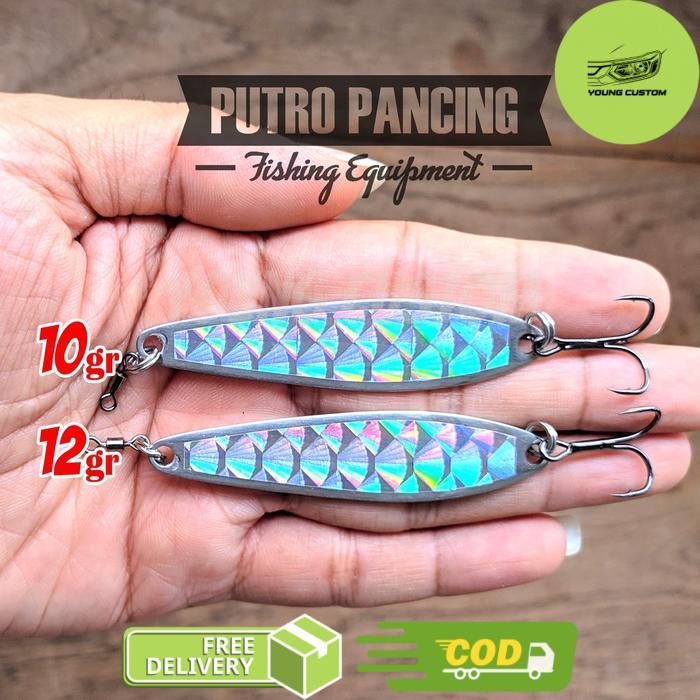 Lure Spoon Stainless 10 dan 12 Gr Anti Karat Killer - 10 gr -young