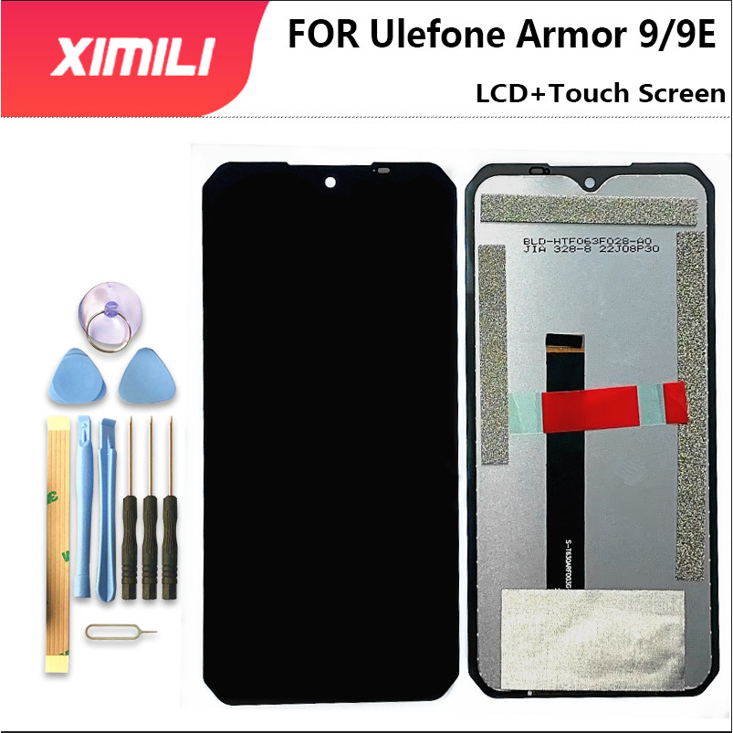 6.3 in Original For ULEFONE Armor 9 & 9E LCD splay +Tou Screen gitizer Assembly FOR Armor9 E Replace