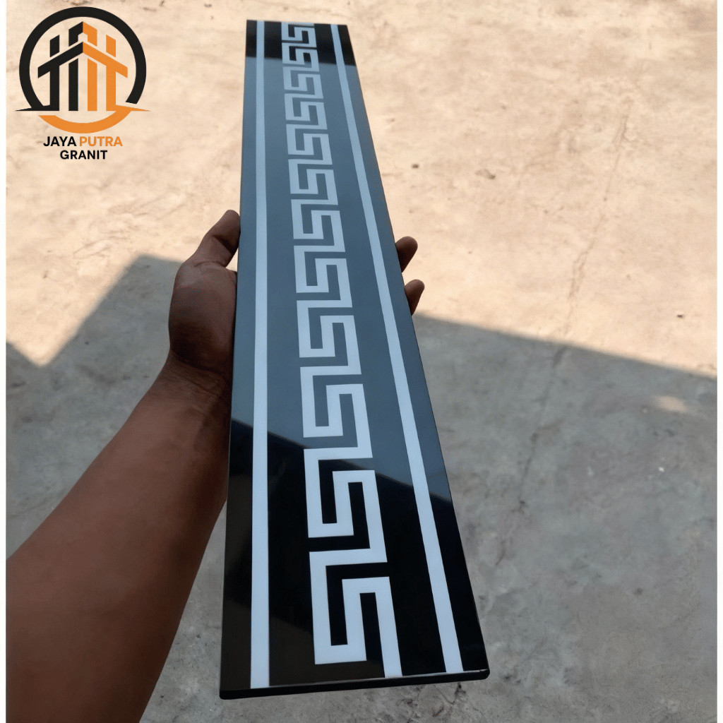 List Plint Granit 10x60 Lantai Dinding Tangga Decorative Keramik Granite Custom Ukuran Baru